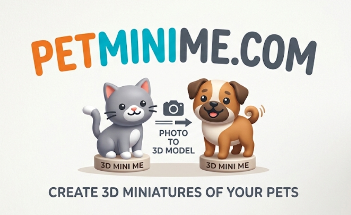 PetMiniMe - Custom 3D Pet Figurines